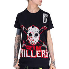 Carica l&#39;immagine nel visualizzatore di Gallery, Heartless Cristal Lake Killers T-Shirt
