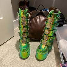 Yru Shoes Dune Wee Green